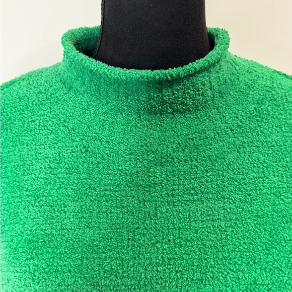 525 America Mock Neck Sweater Green - Picture 7 of 9